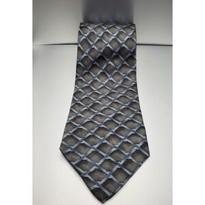 Grateful Dead Gray Dreams Unfold Sixteenth Set Neck Tie 100% Silk Geometric